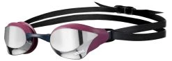 Arena Cobra Core Swipe Silver/Red Wine Goggle
