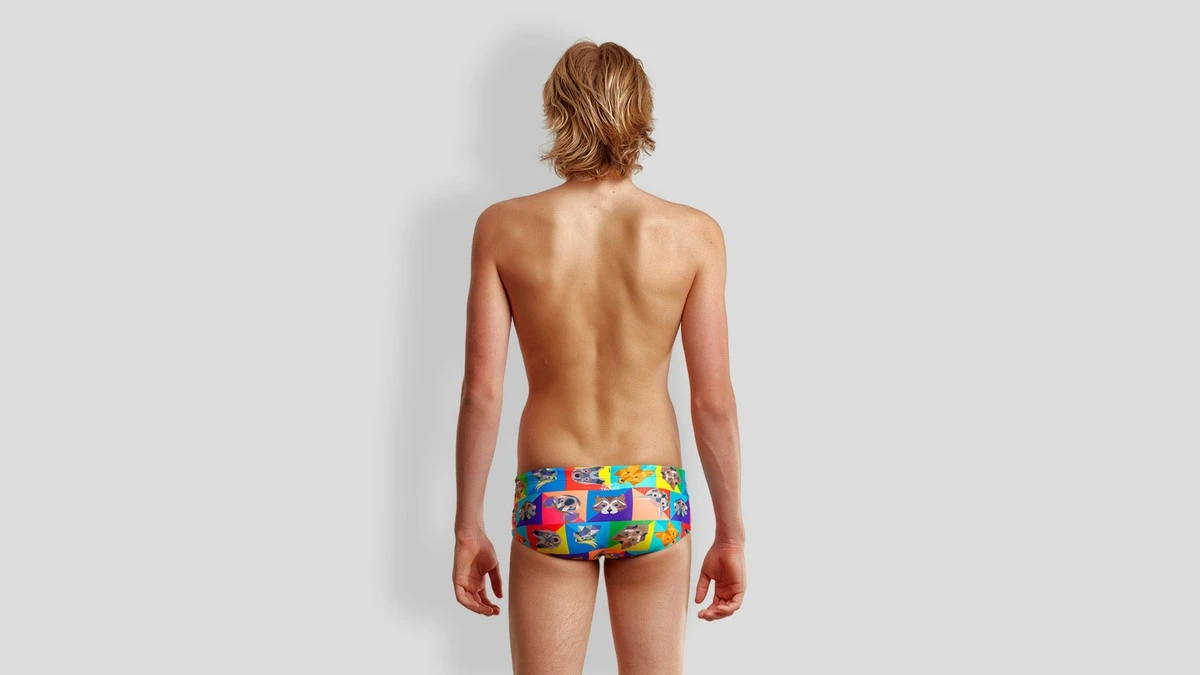 Funky Trunks Boy’s Sidewinder Trunks Rat Pack 3 Funky Trunks Boy’s Sidewinder Trunks Rat Pack - Image 3