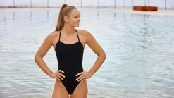 Funkita Ladies Single Strap One Piece Black -Funky Trunks shop 021592