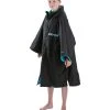 Dryrobe Advance Kids Short Sleeve (10-14Yrs) Black/Blue