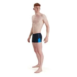 Speedo Mens Boom Logo Splice Aquashort 8 Speedo Mens Boom Logo Splice Aquashort -Funky Trunks shop 8 12823F436 X3