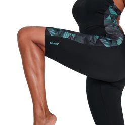 Speedo Womens Leaderback Kneesuit Black/Grey -Funky Trunks shop 8 13466g952 w3