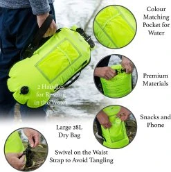 Ultimate Floats Green Swim Buoy/Tow Float -Funky Trunks shop 81BAt5Yf7L. AC SL1500