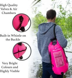 Ultimate Floats Pink Swim Buoy/Tow Float -Funky Trunks shop 81hA4rnNY2L. AC SL1500