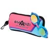 Amanzi Axion Prismatic Mirror Pink/Blue Goggles With Case