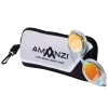 Amanzi Axion Pearl Mirror Silver Goggles With Case