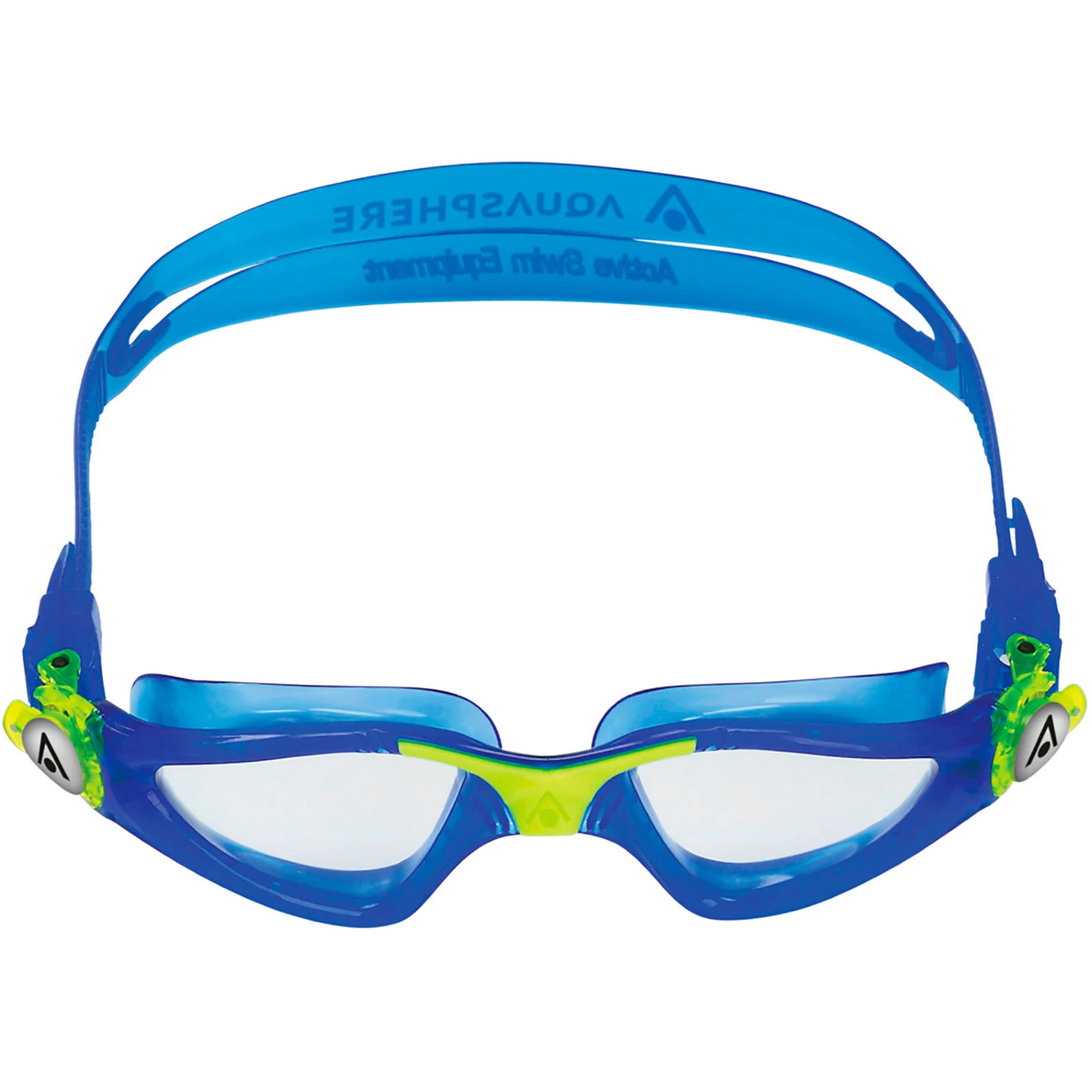 Aqua Sphere Kayenne Junior Goggle Blue/Yellow/Clear Lens 1 Aqua Sphere Kayenne Junior Goggle Blue/Yellow/Clear Lens
