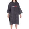 Kids ( 10- 14 Yrs ) Organic Towel Dryrobe Grey