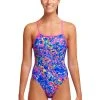 Funkita Ladies Tie Me Tight One Piece Oiled Up
