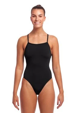 Funkita Ladies Tie Me Tight One Piece Black