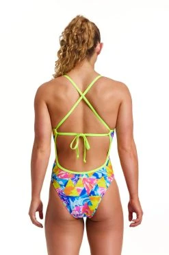Funkita Ladies Tie Me Tight One Piece Swirl Stopper 9 Funkita Ladies Tie Me Tight One Piece Swirl Stopper -Funky Trunks shop FKS001L SWIRL STOPPER