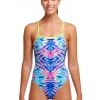 Funkita Ladies Tie Me Tight One Piece Water Ripple