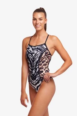 Funkita Ladies Zee Zee Top Bond Girl One Piece -Funky Trunks shop FKS042L ZEE ZEE TOP 12