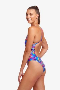 Funkita Ladies Peacock Paradise Single Strength 6 Funkita Ladies Peacock Paradise Single Strength -Funky Trunks shop FKS044L PEACOCK PARADISE 07