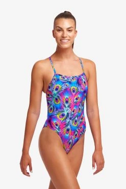 Funkita Ladies Peacock Paradise Single Strength 7 Funkita Ladies Peacock Paradise Single Strength -Funky Trunks shop FKS044L PEACOCK PARADISE 15