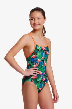 Funkita Girls Diamond Back One Piece Jungle Bungle