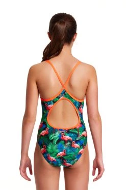 Funkita Girls Diamond Back One Piece Jungle Bungle -Funky Trunks shop FS11G JUNGLE BUNGLE 2
