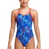 Funkita Girls Diamond Back One Piece Mr Squiggle