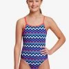 Funkita Girls Diamond Back One Piece Nautical Mile