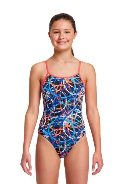 Funkita Girls Diamond Back One Piece Spin Doctor