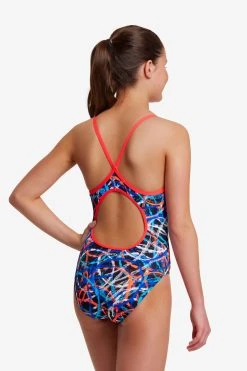 Funkita Girls Diamond Back One Piece Spin Doctor 6 Funkita Girls Diamond Back One Piece Spin Doctor -Funky Trunks shop FS11G SPIN DOCTOR 6