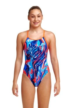 Funkita Girls Diamond Back One Piece Zee Bra
