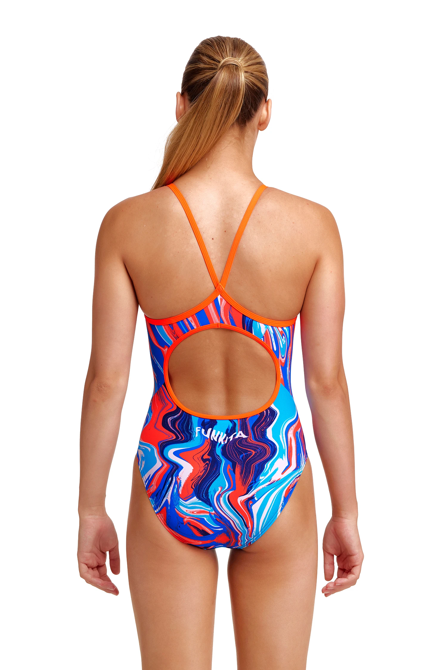 Funkita Girls Diamond Back One Piece Zee Bra 2 Funkita Girls Diamond Back One Piece Zee Bra - Image 2