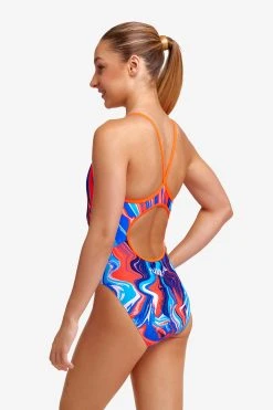 Funkita Girls Diamond Back One Piece Zee Bra 6 Funkita Girls Diamond Back One Piece Zee Bra -Funky Trunks shop FS11G ZEE BRA 06