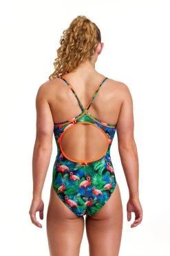 Funkita Ladies Diamond Back One Piece Jungle Bungle -Funky Trunks shop FS11L JUNGLE BUNGLE 3