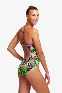 Funkita Ladies Diamond Back One Piece Sloth Slumber 8 Funkita Ladies Diamond Back One Piece Sloth Slumber -Funky Trunks shop FS11L SLOTH SLUMBER 07