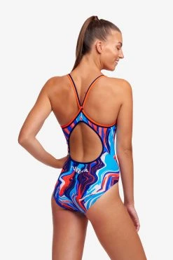 Funkita Ladies Diamond Back One Piece Zee Bra -Funky Trunks shop FS11L ZEE BRA 07