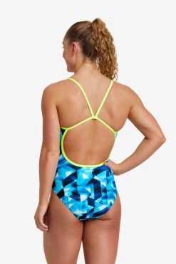 Funkita Ladies Single Strap One Piece Hidden Depths 11 Funkita Ladies Single Strap One Piece Hidden Depths -Funky Trunks shop FS15L HIDDEN DEPTHS 8