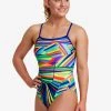 Funkita Ladies Single Strap One Piece Land Lines