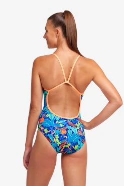 Funkita Ladies Slothed Single Strap -Funky Trunks shop FS15L SLOTHED 07