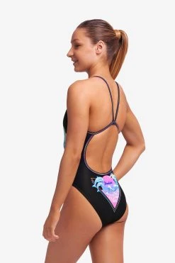 Funkita Girls Single Strap One Piece Dolph Lundgren 7 Funkita Girls Single Strap One Piece Dolph Lundgren -Funky Trunks shop FS16G DOLPH LUNDGREN 07