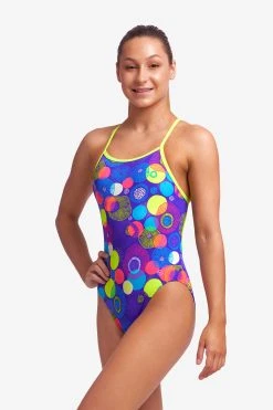 Funkita Girls Single Strap One Piece Love Bite -Funky Trunks shop FS16G LOVE BITE 11