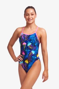 Funkita Girls Single Strap One Piece Schwimma Sting 7 Funkita Girls Single Strap One Piece Schwimma Sting -Funky Trunks shop FS16G SCHWIMMA STINGA 11