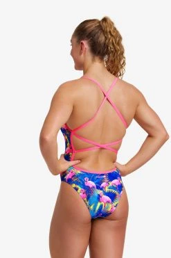 Funkita Ladies Strapped In One Piece Mingo Majic -Funky Trunks shop FS38L MINGO MAGIC 6