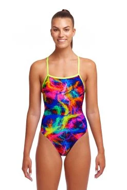 Funkita Ladies Strapped In One Piece Solar Flares