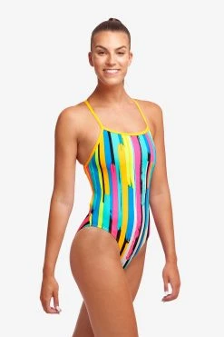 Funkita Ladies Strapped In One Piece Winning Streak 7 Funkita Ladies Strapped In One Piece Winning Streak -Funky Trunks shop FS38L WINNING STREAK 14