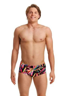 Funky Trunks Men’s Classic Trunks Black Blades
