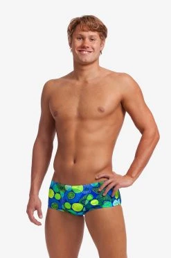 Funky Trunks Men’s Classic Trunks Blue Bottle -Funky Trunks shop FT30M BLUE BOTTLE 06