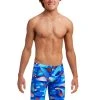 Funky Trunks Boy’s Training Jammers Battle Blue