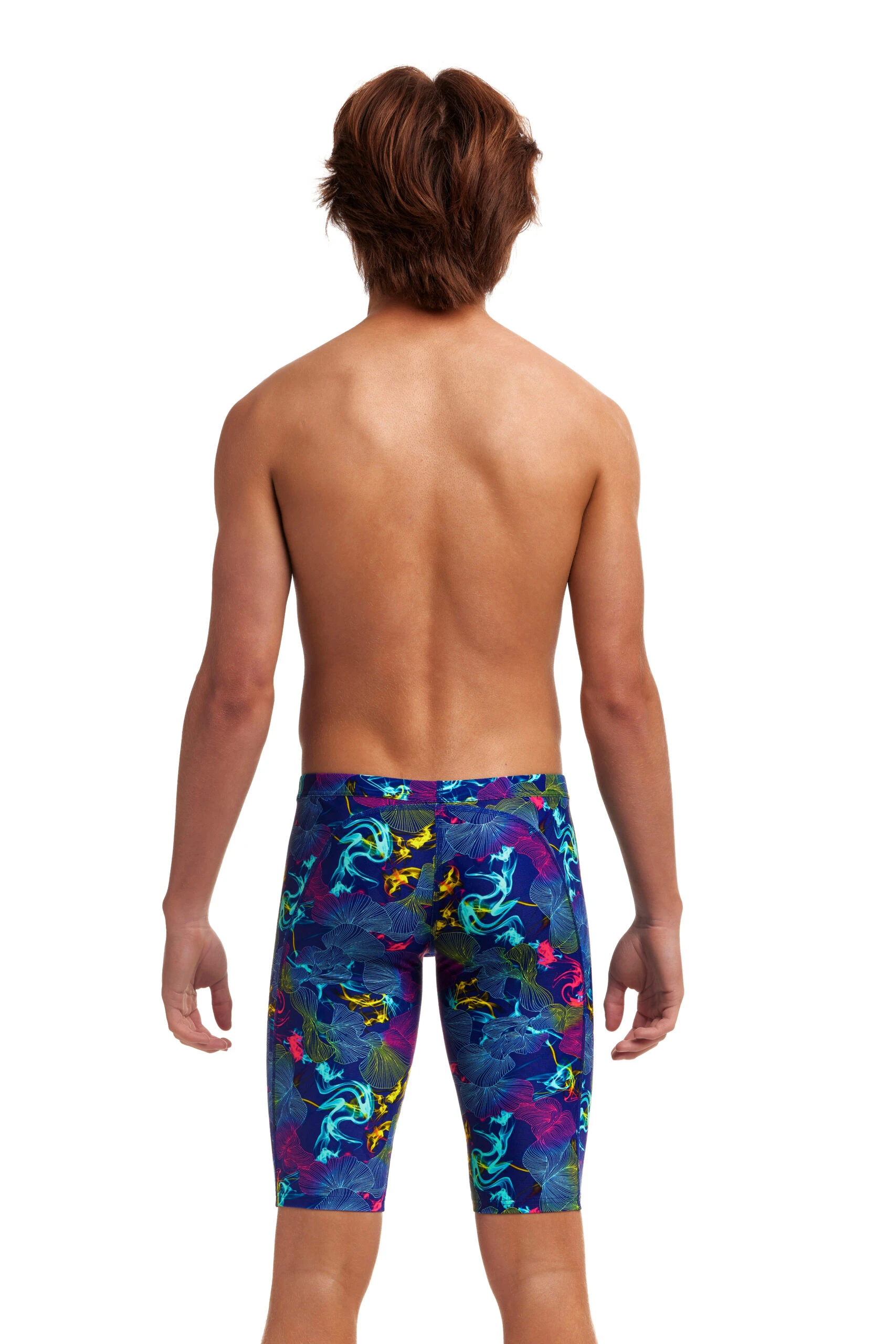 Funky Trunks Boy’s Training Jammers Oyster Saucy 2 Funky Trunks Boy’s Training Jammers Oyster Saucy - Image 2