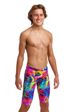 Funky Trunks Boy’s Training Jammers Solar Flares