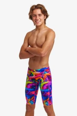 Funky Trunks Boy’s Training Jammers Solar Flares -Funky Trunks shop FT37B SOLAR FLARES 12