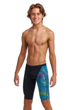 Funky Trunks Boy’s Training Jammers Wires Crossed