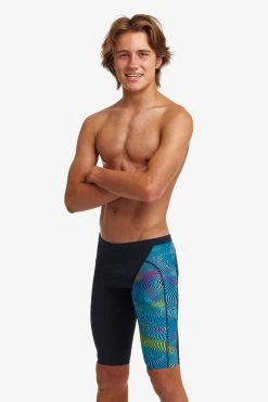 Funky Trunks Boy’s Training Jammers Wires Crossed -Funky Trunks shop FT37B WIRES CROSSED 22