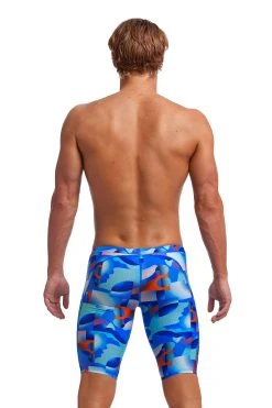 Funky Trunks Men’s Training Jammers Battle Blue 5 Funky Trunks Men’s Training Jammers Battle Blue -Funky Trunks shop FT37M BATTLE BLUE 02