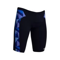 Funky Trunks Men’s Training Jammers Blue Bars 10 Funky Trunks Men’s Training Jammers Blue Bars -Funky Trunks shop FT37M BLUE BARS 03